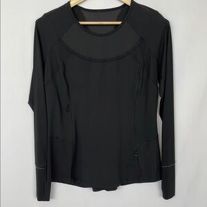 Lululemon Women's Black Long Sleeve Size 10